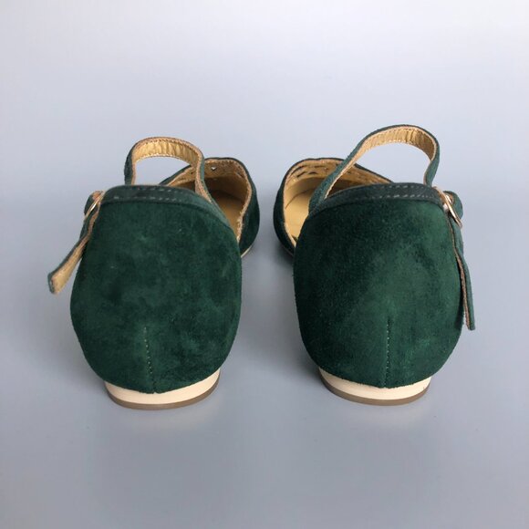 BNWT Charlie Stone 50's Serpente Flats in Emerald Green Size 35 EU - Picture 10 of 14
